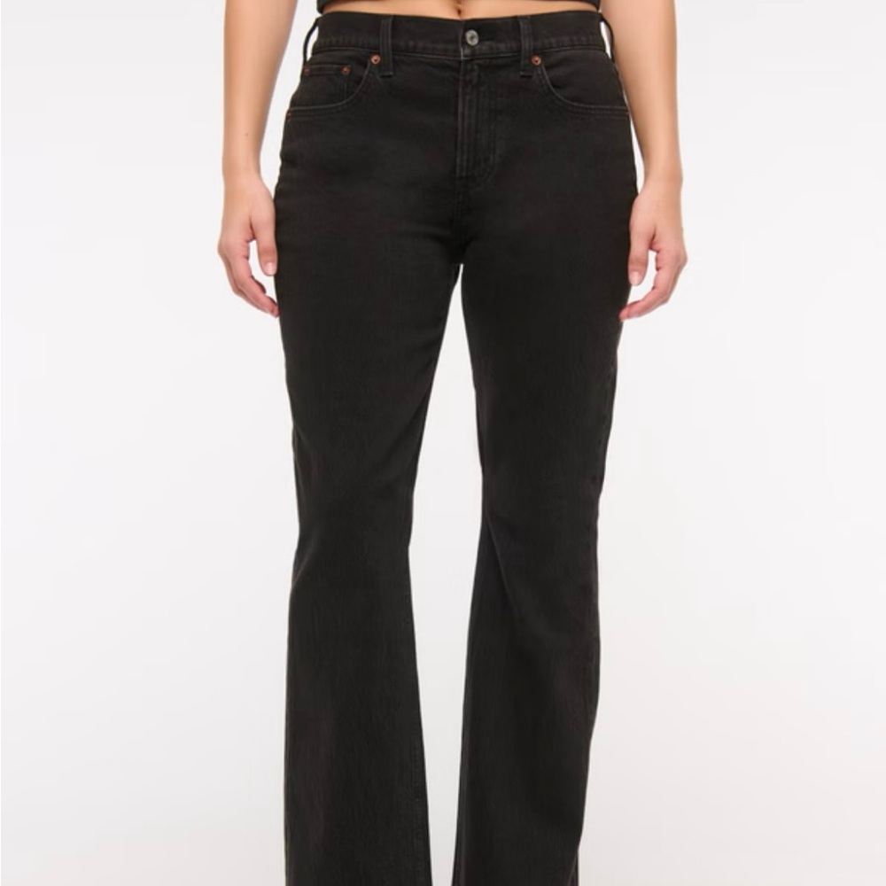 Abercrombie & Fitch Black Bootcut Women's Jeans